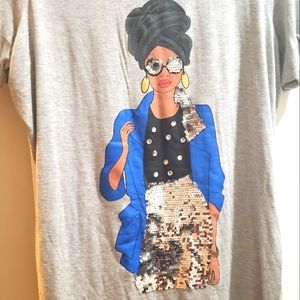 Ashley Stewart Graphic Tee